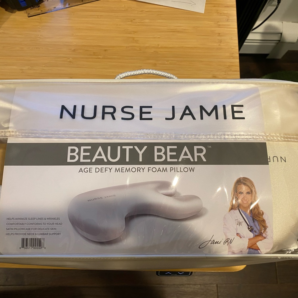 Nurse Jamie Beauty Bear Pillow